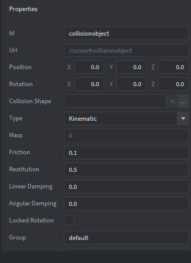 CollisionProperties